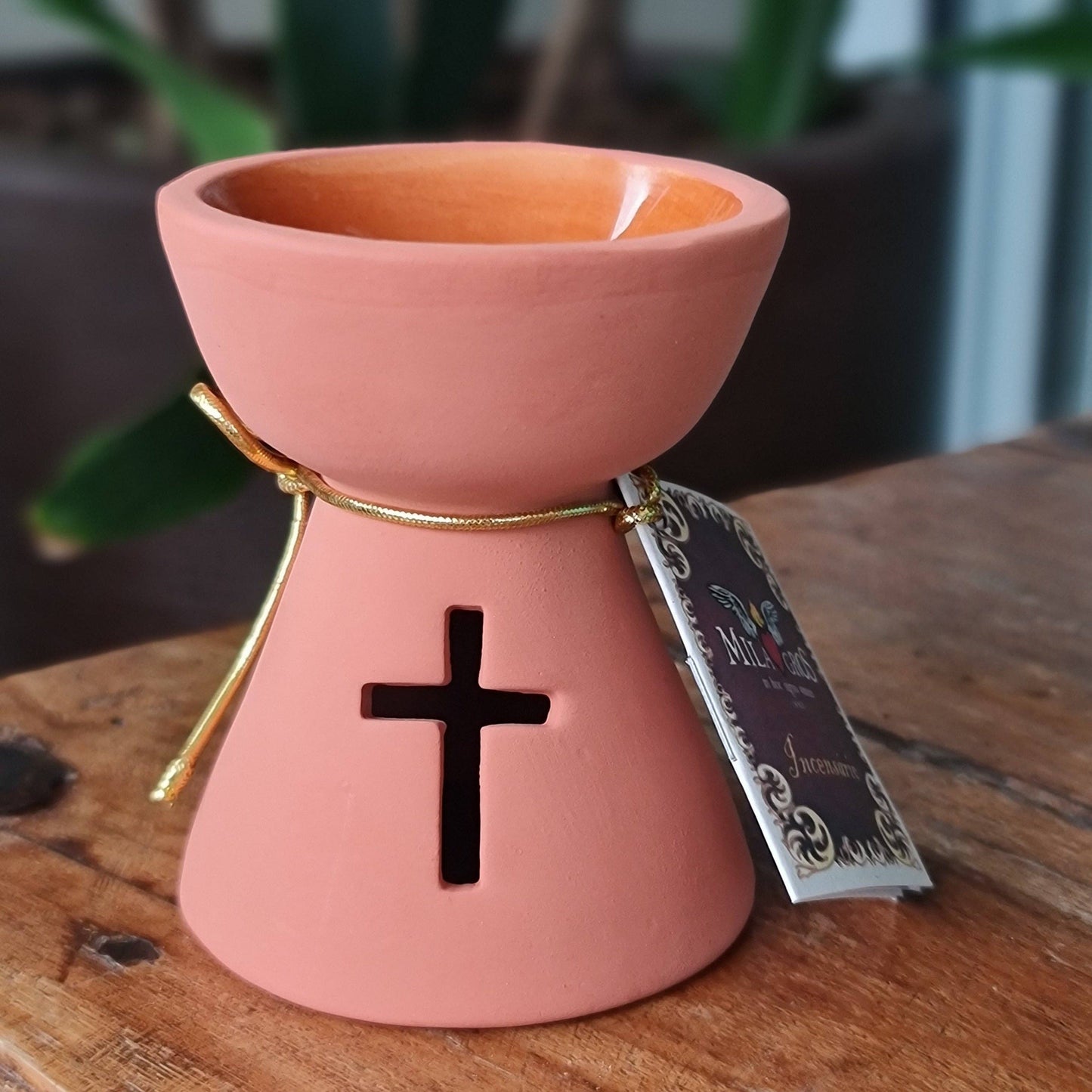 Ceramic Resin Incense Burner — 3.5 in — Various Styles