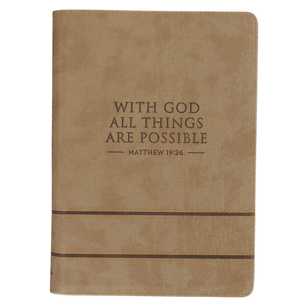 All Things are Possible Zip Journal