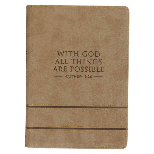 All Things are Possible Zip Journal