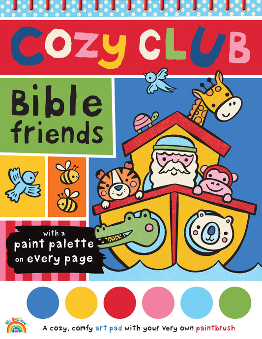 Cozy Club Bible Friends Art Pad