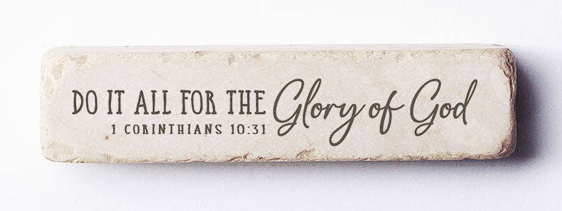 550 | 1 Corinthians 10:31 Stone Block