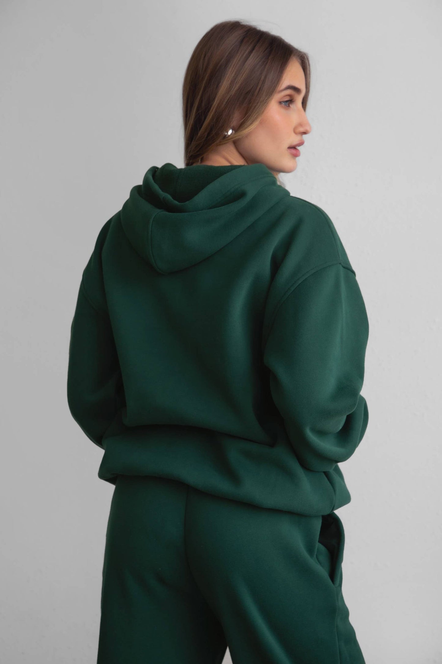 DAMI Cloud Fleece Classic Oversized Hoodie Kangaroo Pocket