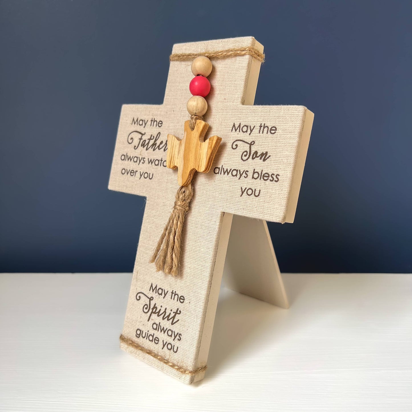 Confirmation Fabric Cross