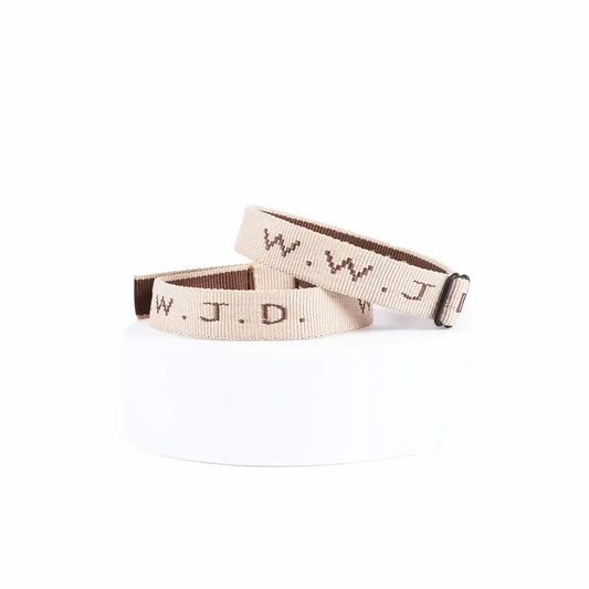 WWJD Bracelet (Tan)