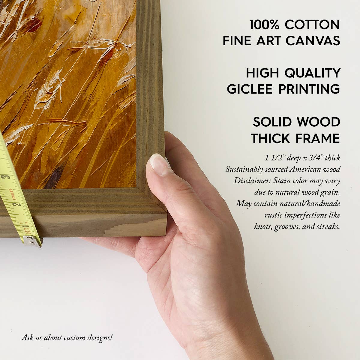 Jesus in the Golden Field - Christian Canvas Wall Art Decor