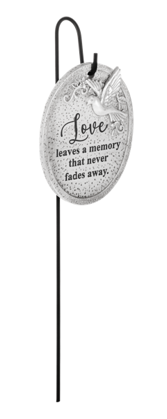 Sacred Wings Memorial Plaques with Stakes