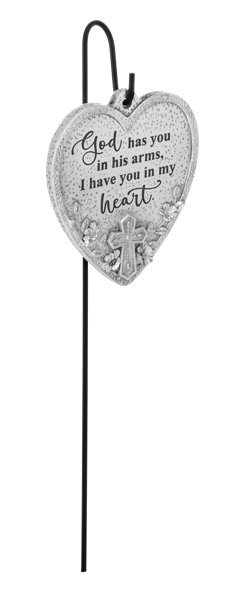 Sacred Wings Memorial Plaques with Stakes