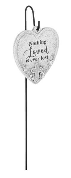 Sacred Wings Memorial Plaques with Stakes