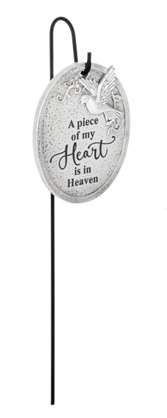 Sacred Wings Memorial Plaques with Stakes