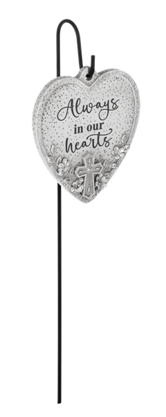 Sacred Wings Memorial Plaques with Stakes