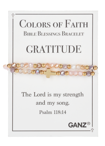 Colors of Faith Bible Blessings Bracelets