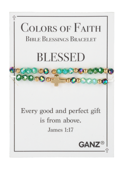 Colors of Faith Bible Blessings Bracelets