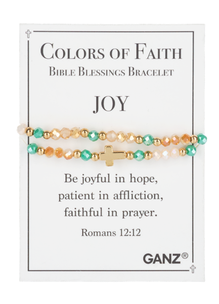 Colors of Faith Bible Blessings Bracelets