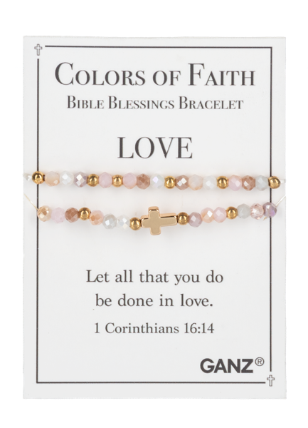 Colors of Faith Bible Blessings Bracelets