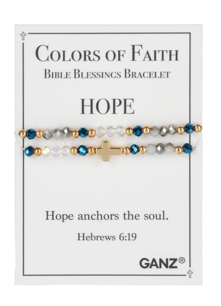 Colors of Faith Bible Blessings Bracelets
