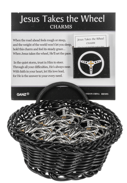 Jesus Take the Wheel - Pocket Charm