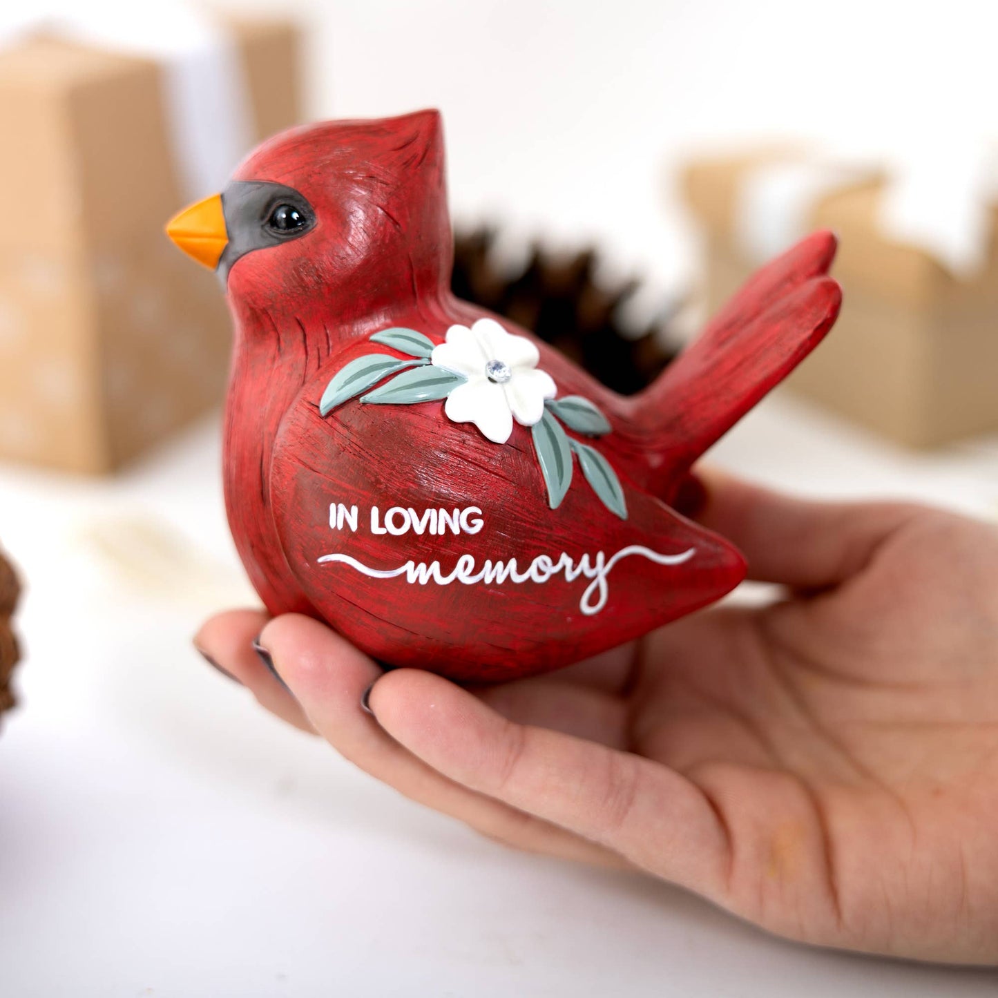In Loving Memory - 3.75" Cardinal