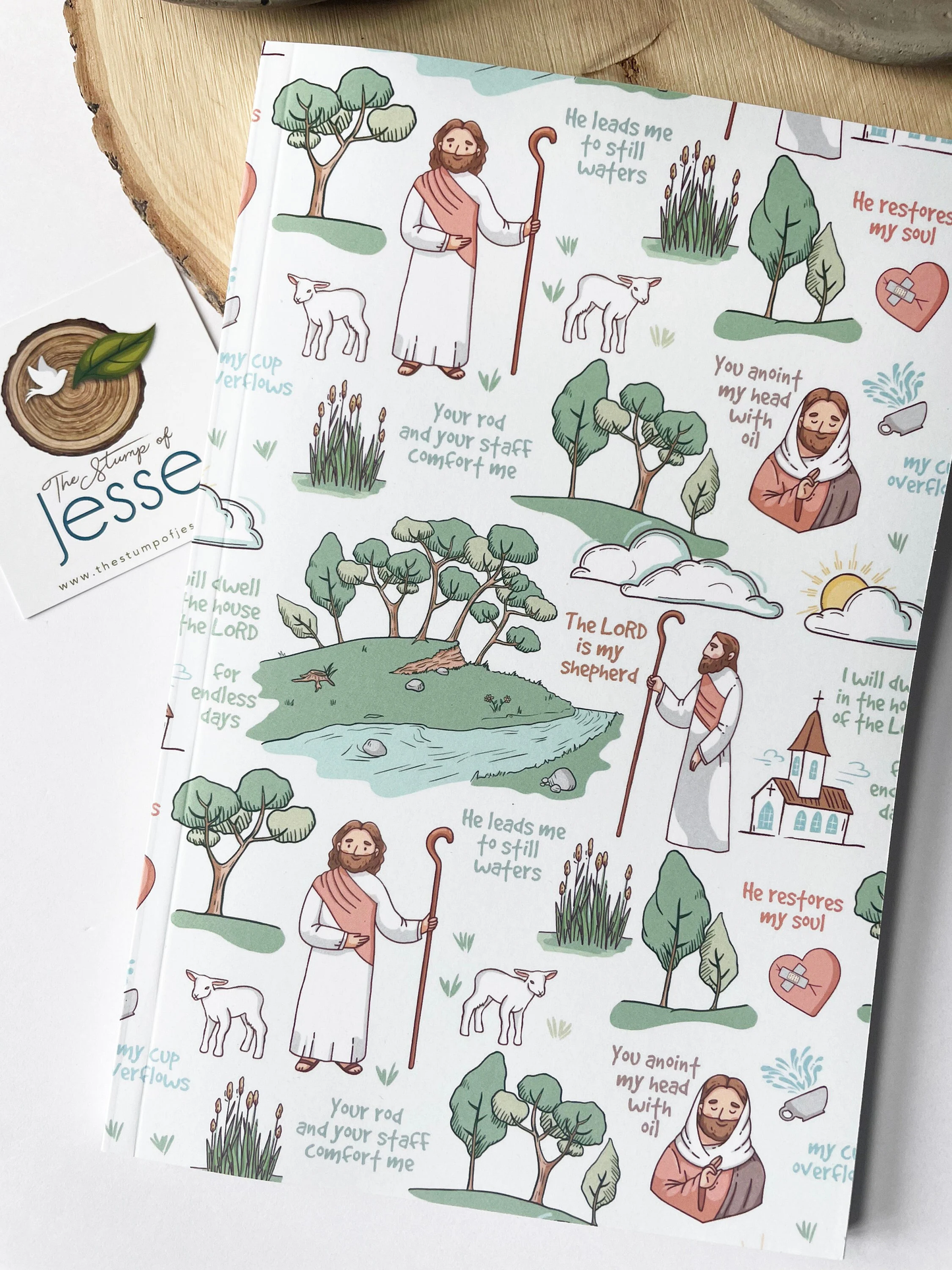 The Lord is my Shepherd Ruled Notebook | Journal I Psalm 23