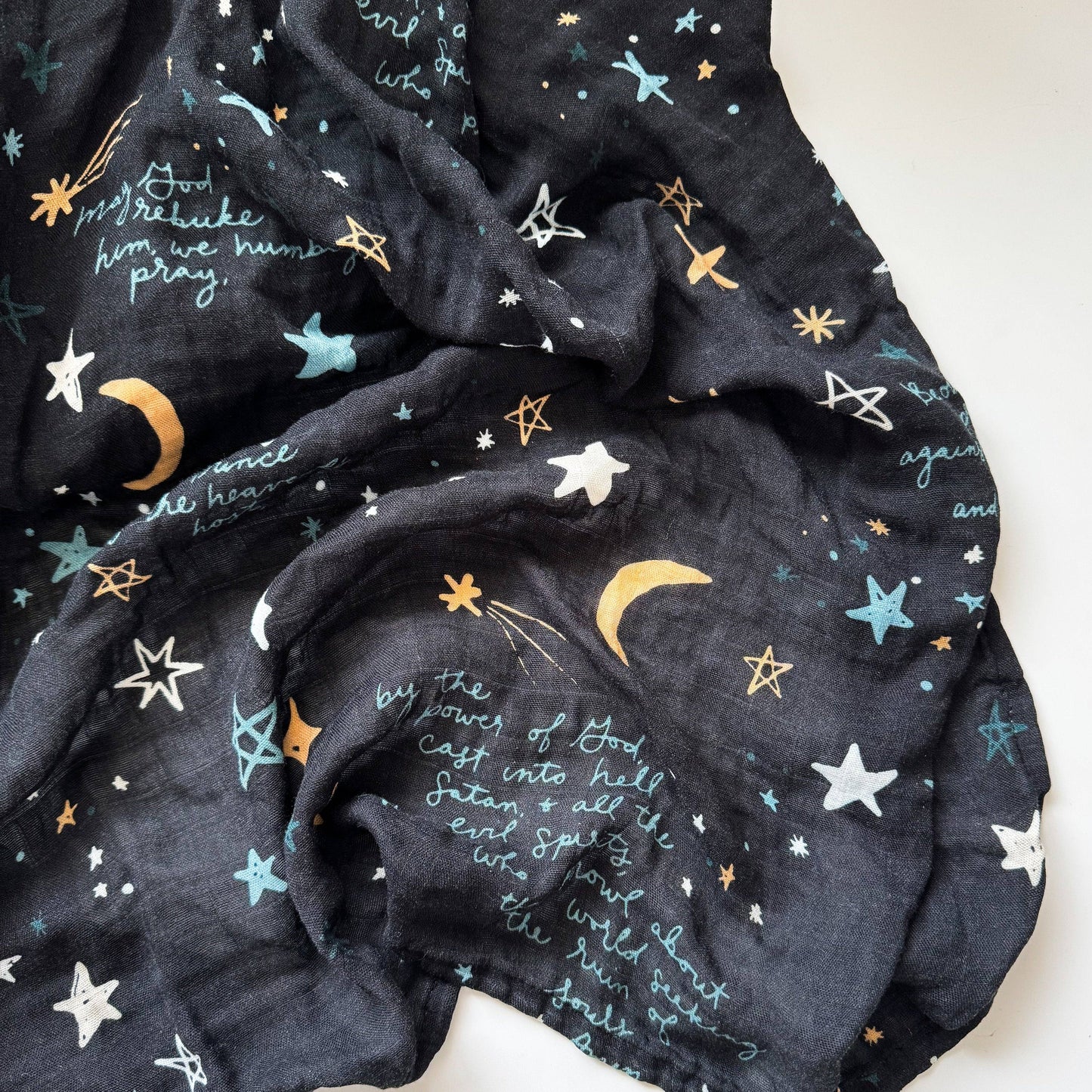 St. Michael Muslin Swaddle