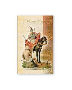 St. Martin of Tours Biography Card