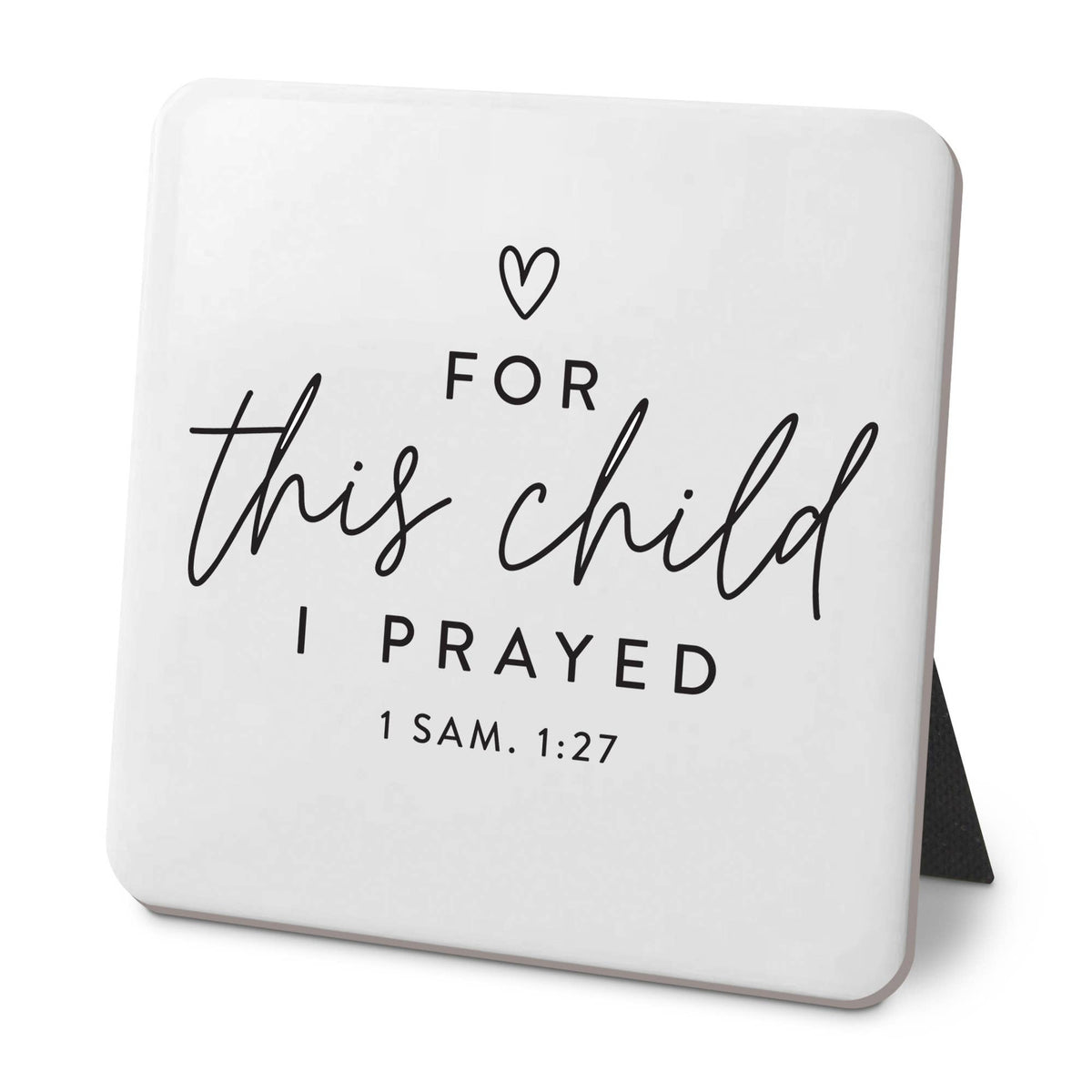LCP Tabletop Plaque For This Child I Prayed