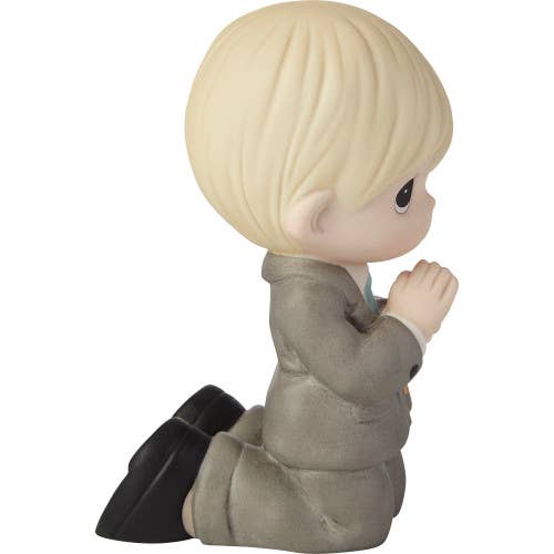 Remembrance Of My First Communion Boy Figurine, Blonde