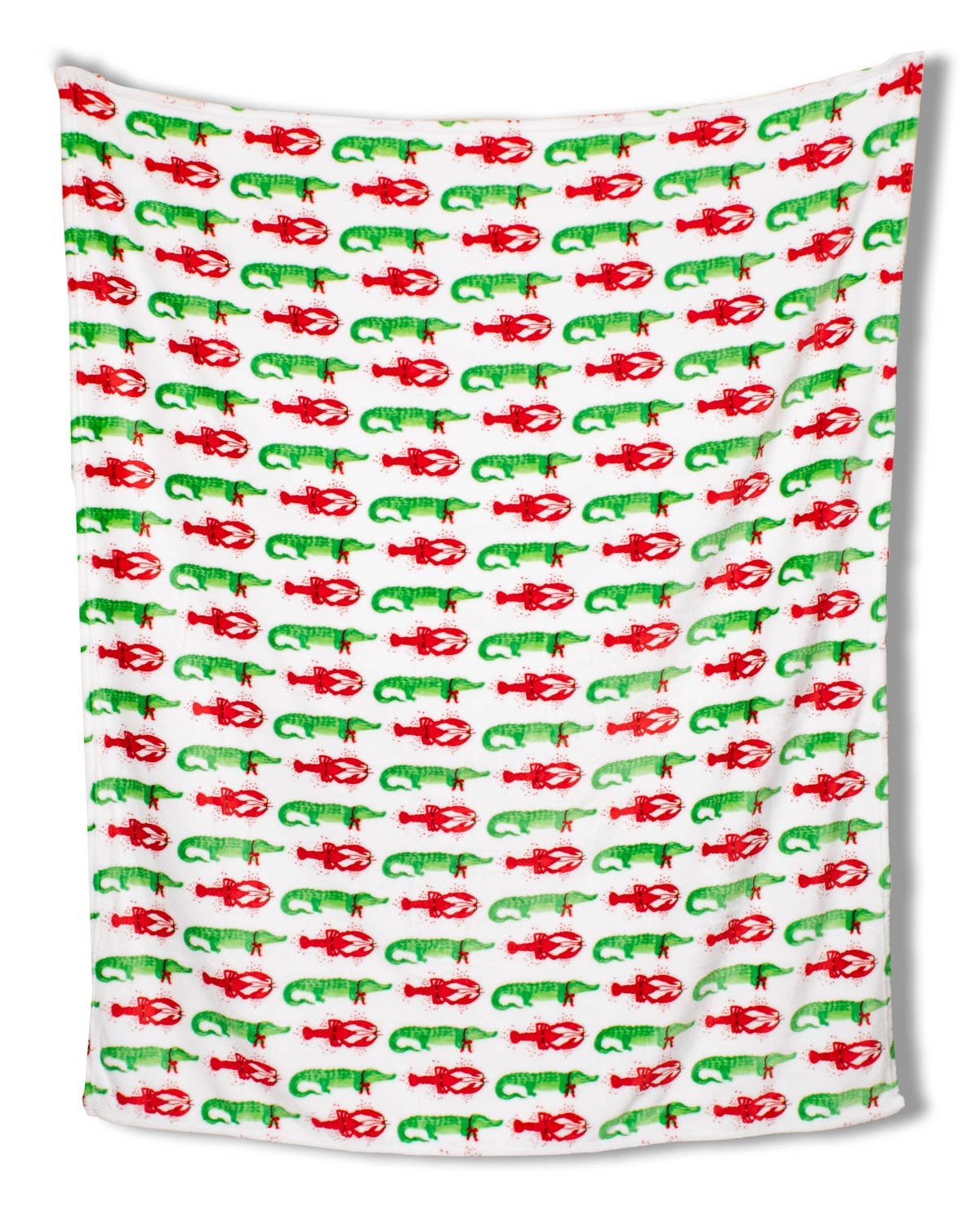 Cajun Christmas Throw   Multi    50x60