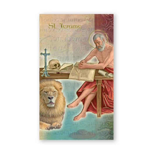 St. Jerome Biography Card