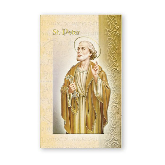 St. Peter Biography Card