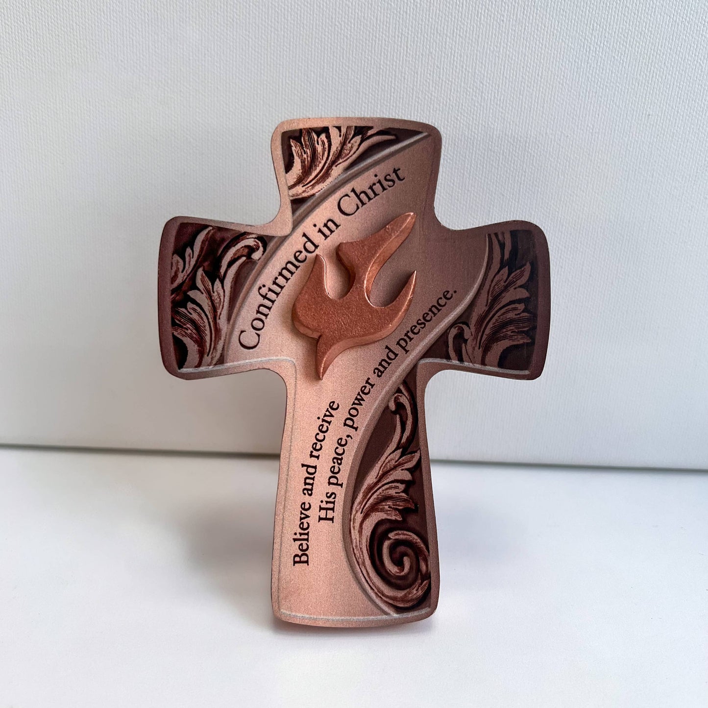 Dove Confirmation Cross