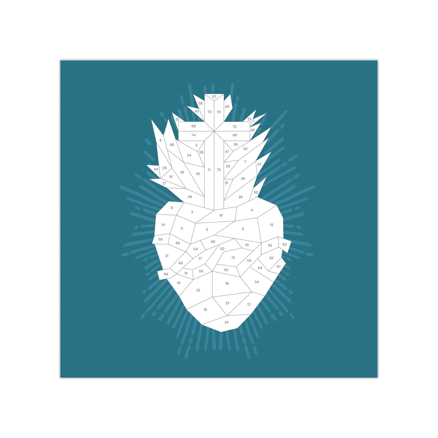 Pray by Sticker: Sticker-by-Number