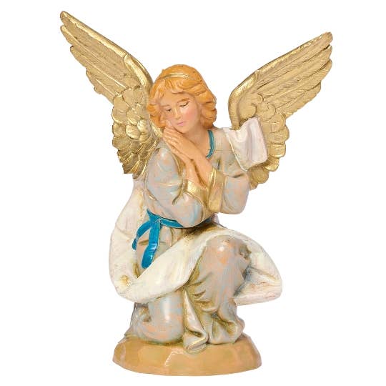 Fontanini 5" Scale Kneeling Angel Nativity Figure
