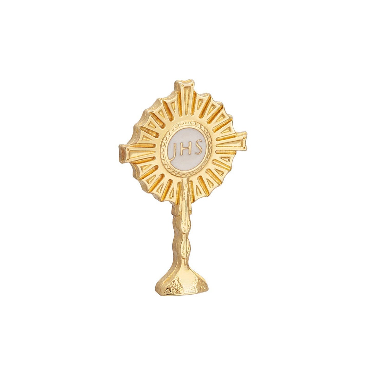 Monstrance Lapel Pin 1.75" 