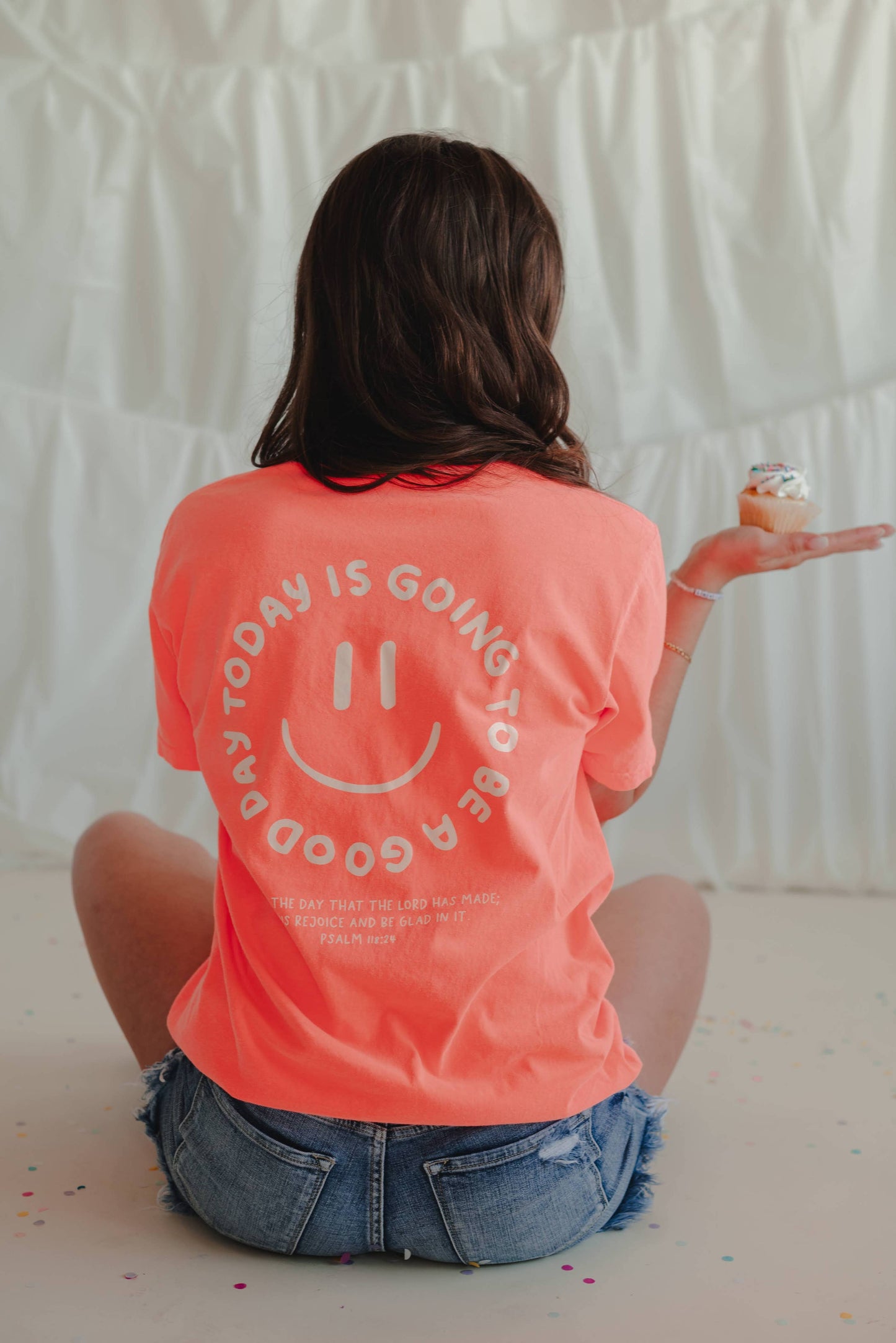 Good Day Tee - Neon Orange (CLOSEOUT)