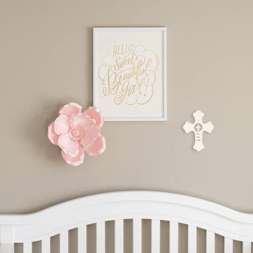 Pink Hanging Cross