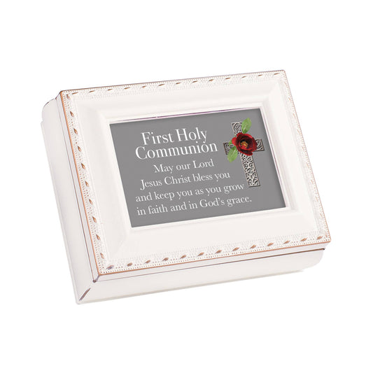 FIRST HOLY COMMUNION/MAY OUR LORD (IVORY)