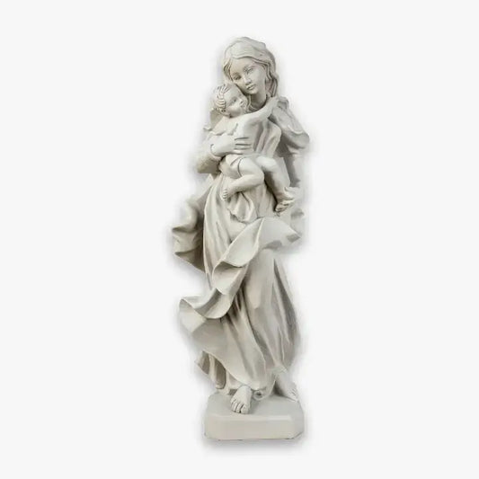 Bavarian Madonna Statue (11.5") - White