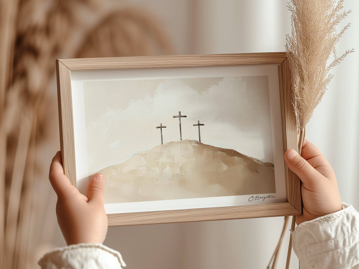 Calvary | Signed Handmade Art Print
