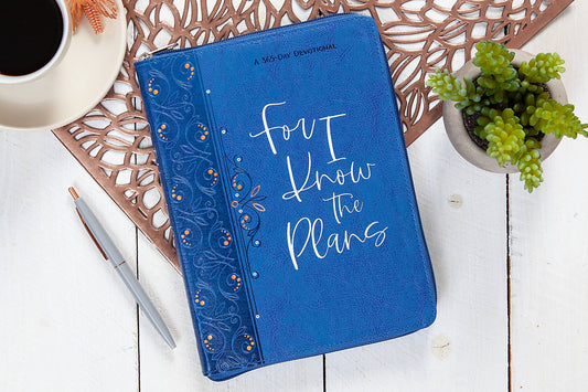 For I Know the Plans Zippered Devotional