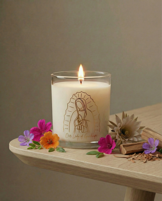 Our Lady of Guadalupe Soy Candle