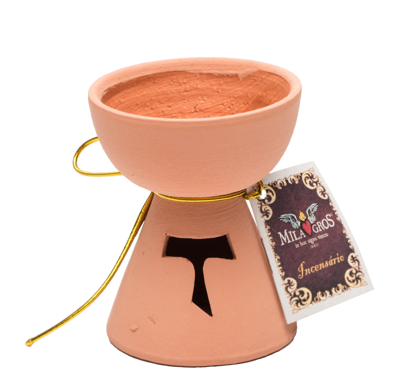 Ceramic Resin Incense Burner — 3.5 in — Various Styles