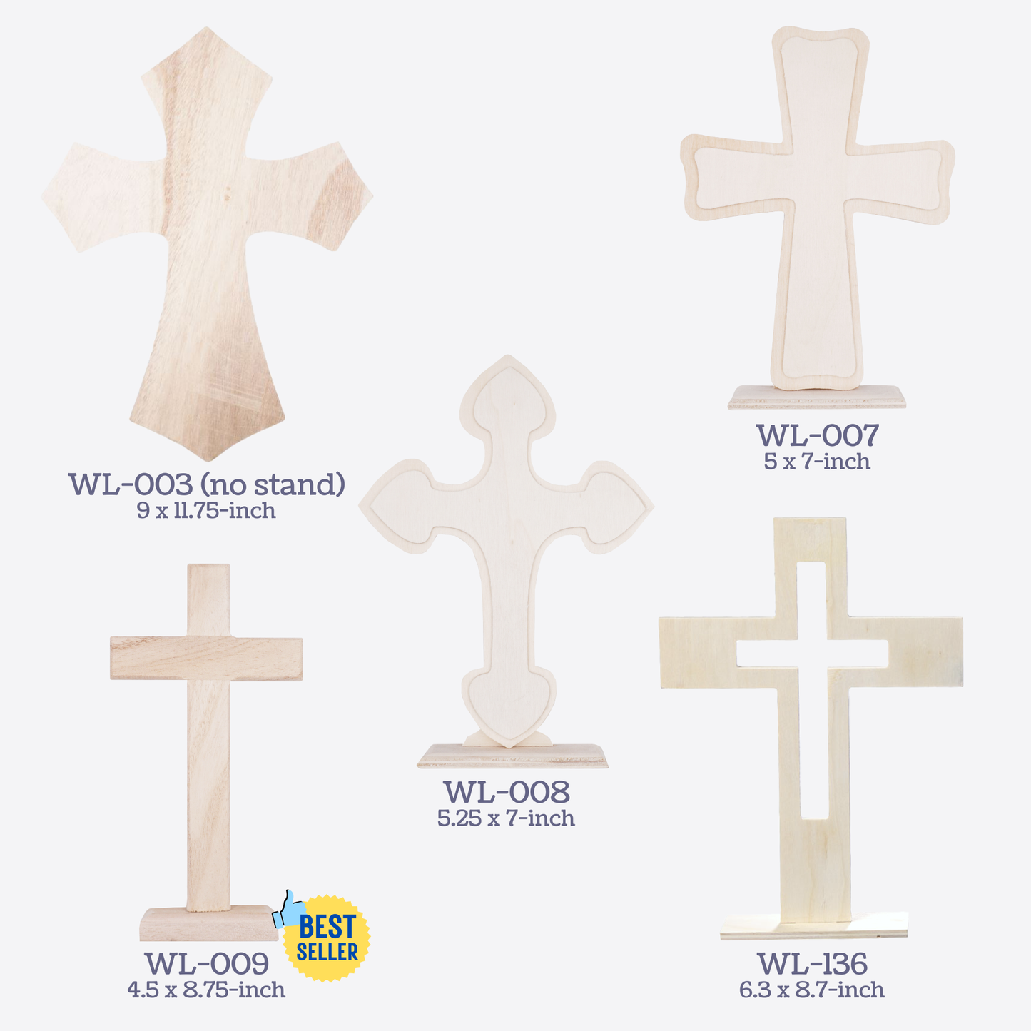 Wooden Cross with Stand