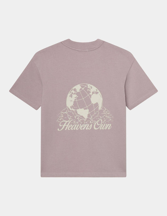 Heaven's Own Heavyweight Tee - Violet Dusk