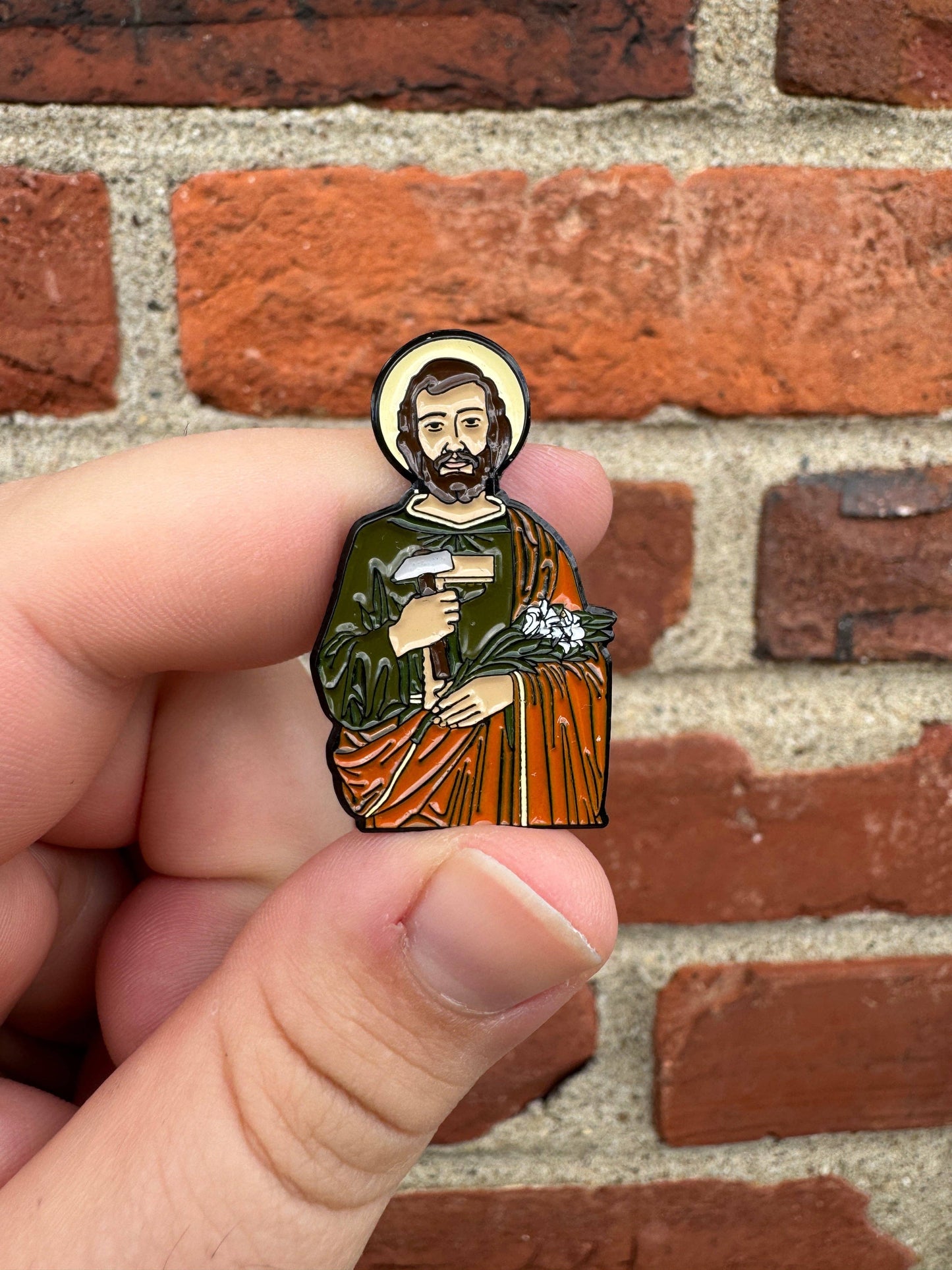 St. Joseph Enamel Pin