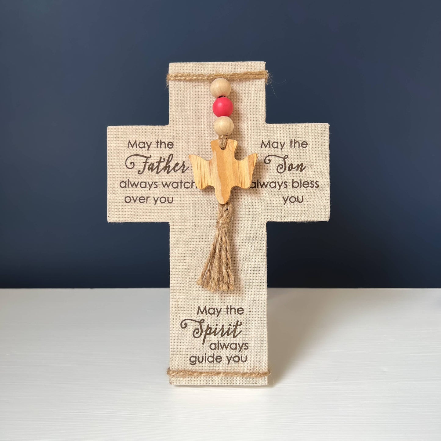 Confirmation Fabric Cross