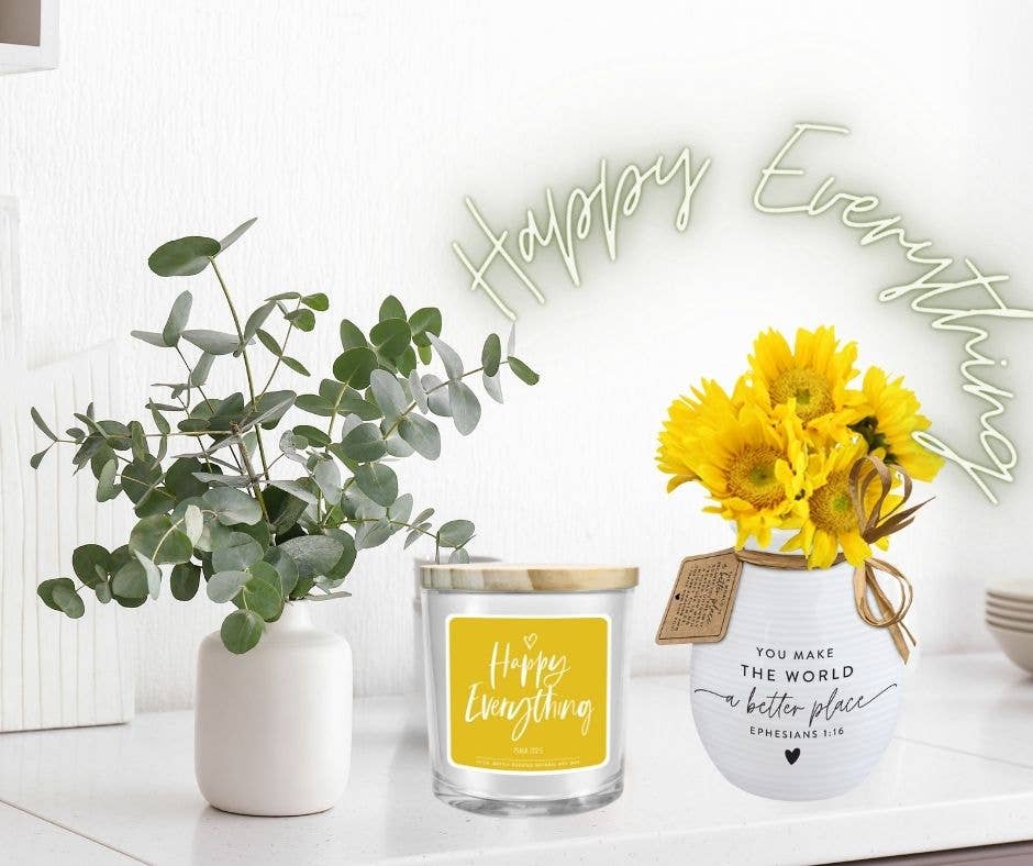 👀 LCP Vase Textured You Make The World Better