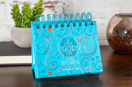 A Little God Time for Women Perpetual Desk Calendar