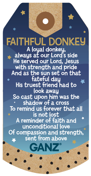 The Faithful Donkey Plush