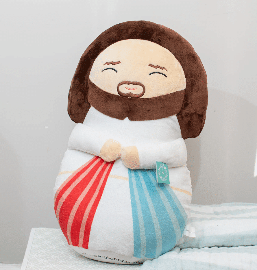 Divine Mercy Jumbo Plush Doll – St. George