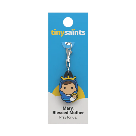Tiny Saints Charm Blessed Mother